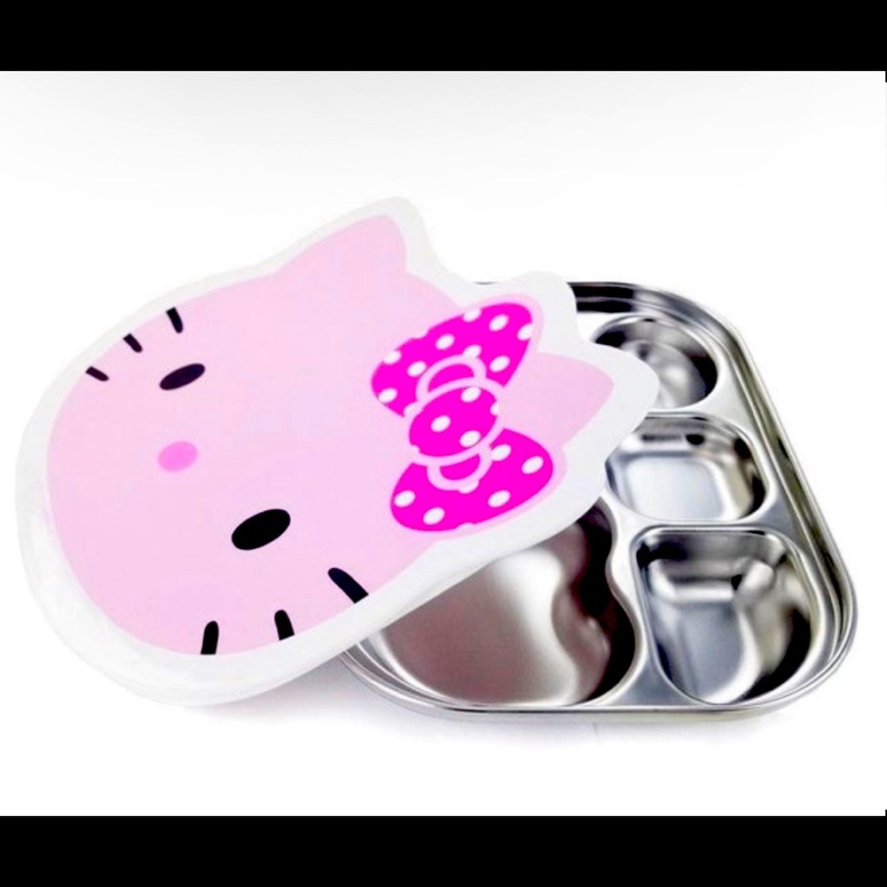 Hello Kitty Stainless Steel Bento Tray